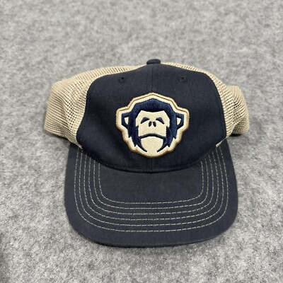 Howler Brothers Dark Blue Trucker Snapback Hat Monkey Logo