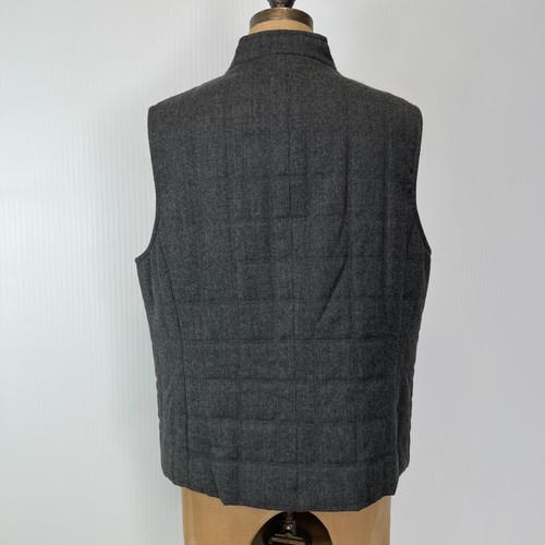 Talbots Vest Women 14 Wool Core Jacket Light Lined Quilt Zip Coat Pocket Core No - Picture 7 of 12