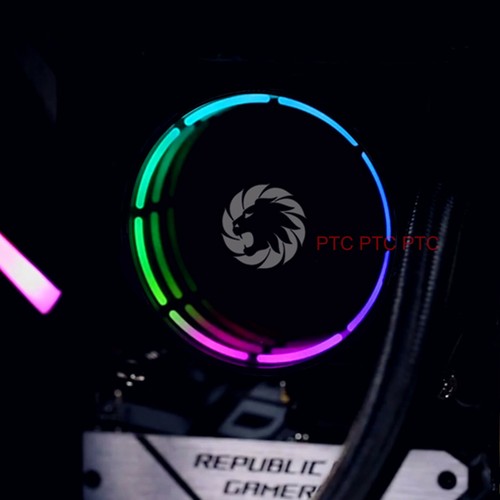 GX ICH-240 CPU Liquid Cooler 2x 120mm RGB Fan mirror RGB Pump w Intel ADM Socket - Picture 10 of 10