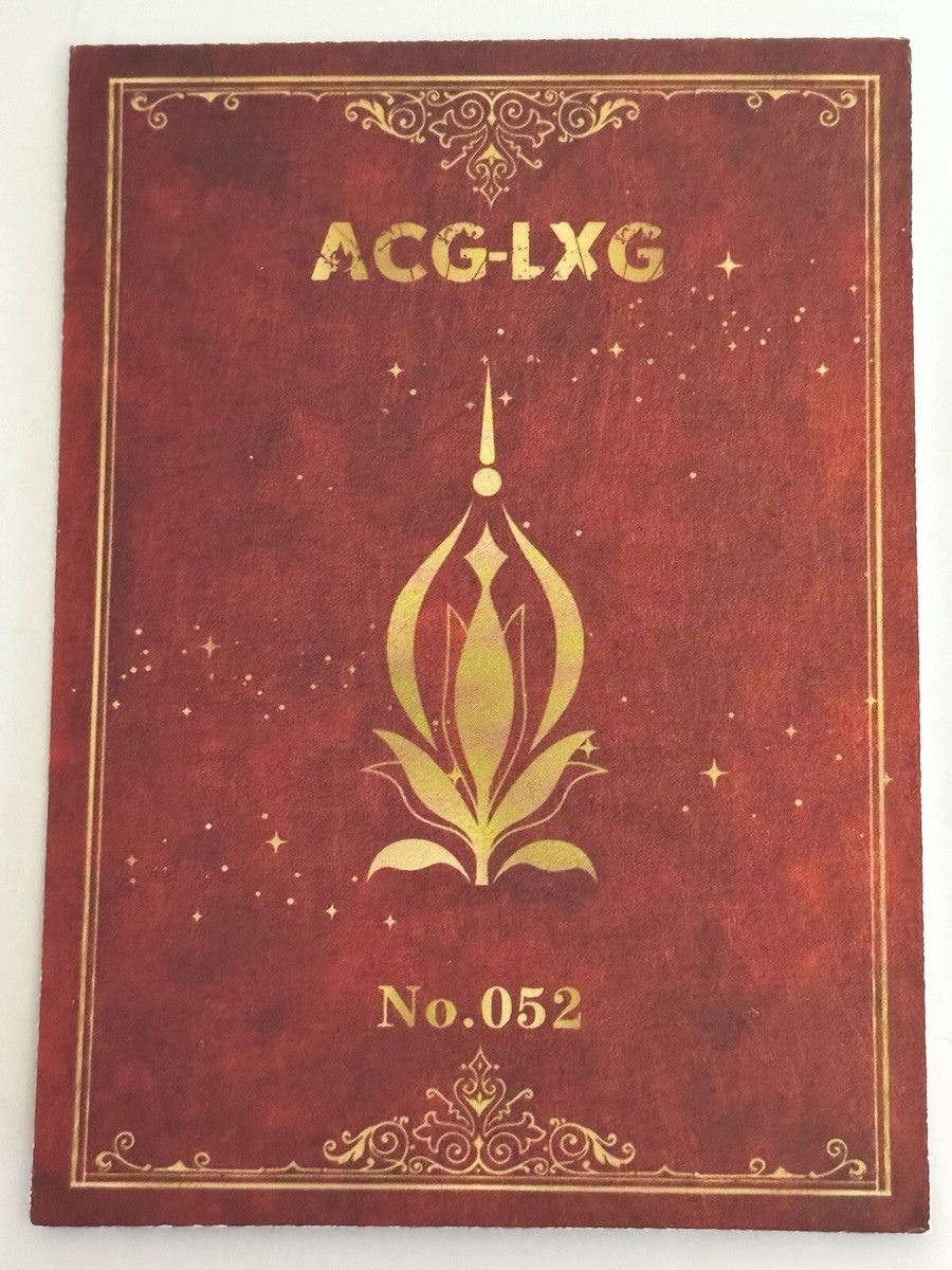 MEI OVERWATCH No. 052 ACG-LXG ACG LXG Goddess Story Anime Card | eBay