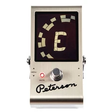 Peterson StroboStomp LE 75th Anniversary Limited Edition Tuner Pedal, Gold