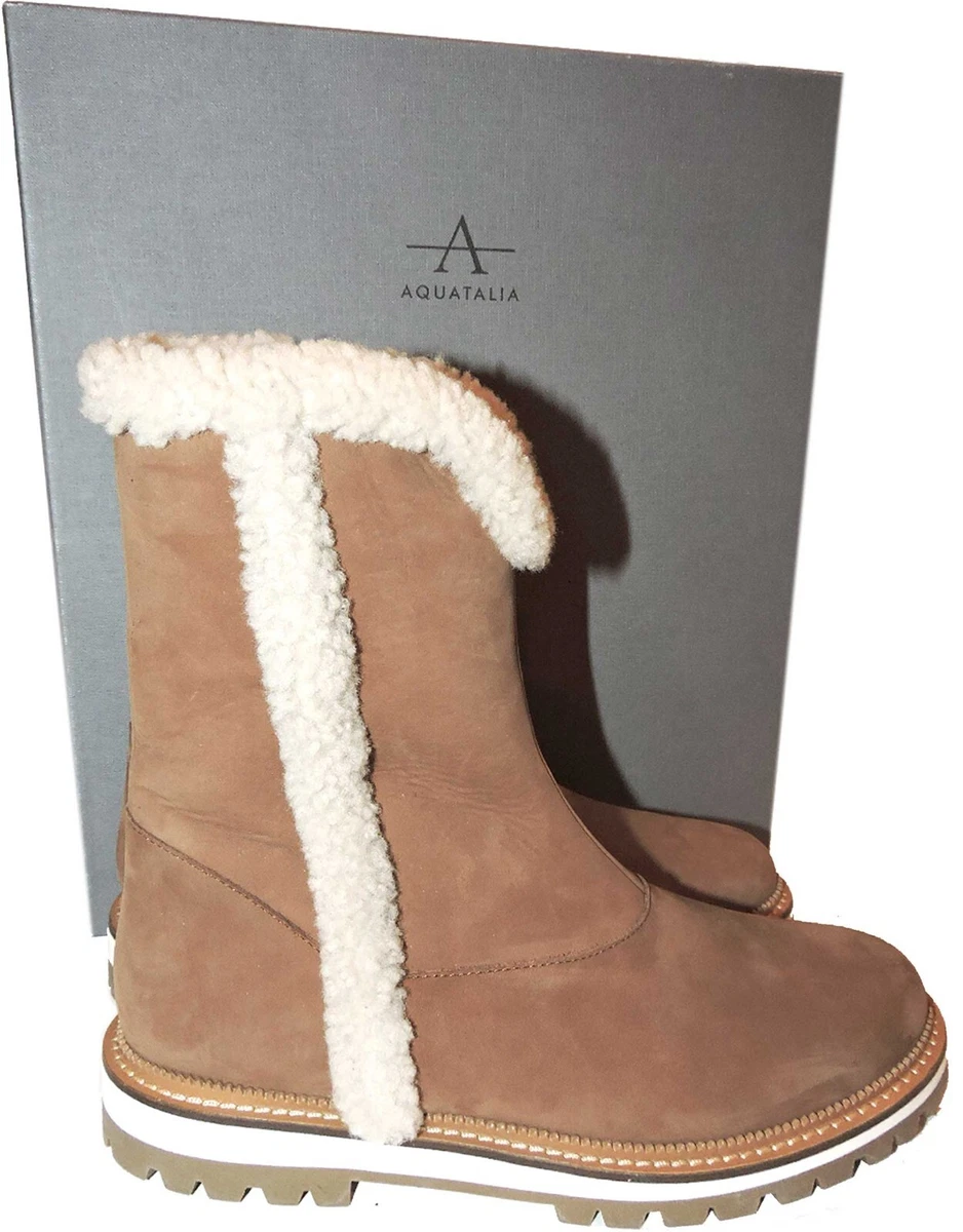 Aquatalia flat boots hot sale
