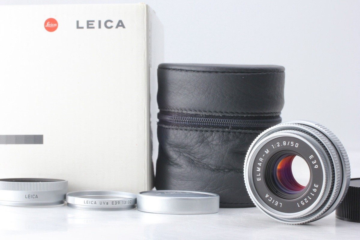Near MINT+++ in Box] Leica ELMAR-M 50mm F2.8 E39 M Lens From JAPAN 