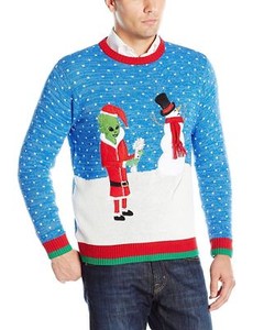 alien ugly sweater