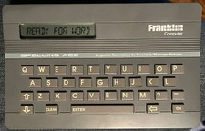 Franklin Computer Spelling Ace SA-98 English Spell Checker TESTED  WORKS