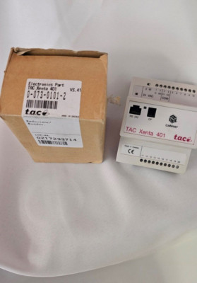 TAC Xenta 401 Controller, Freely Programmable, 0-073-0101-2