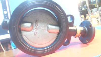 MILWAUKEE VALVE Co.- MW222B A S- 8-1/2'' PIPE- CAST IRON  BODY BUTTERFLY VALVE