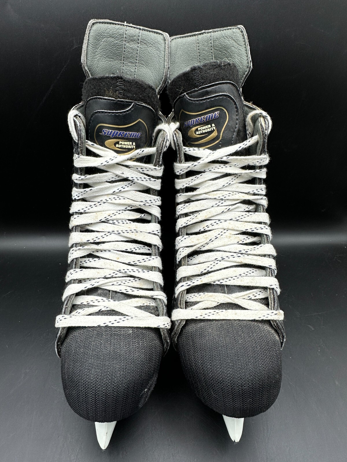 Bauer Ice Hockey Skates 1000 TUUK Supreme Custom Size 10 On Insoles