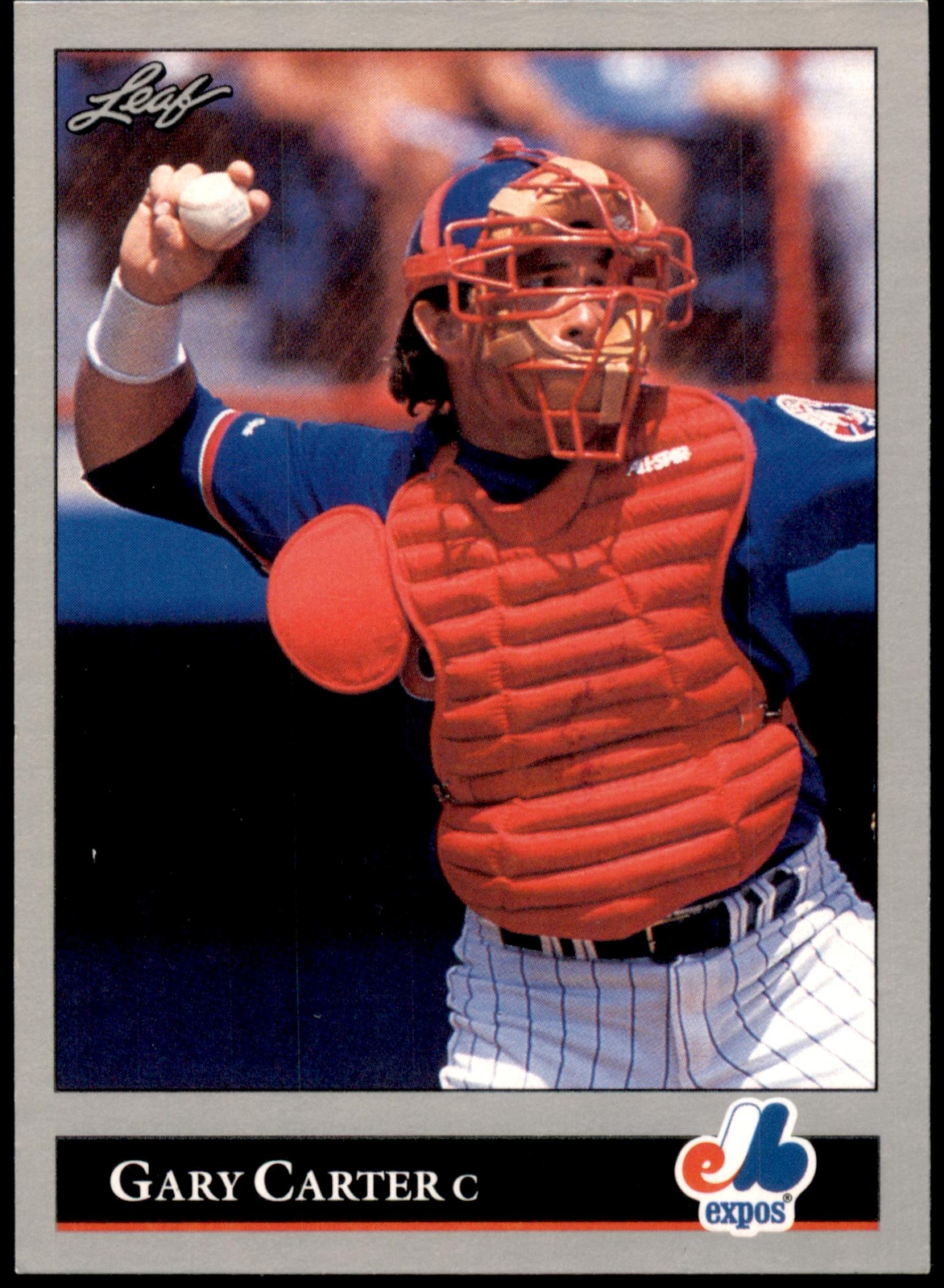 Gary Carter #442 1992 Leaf