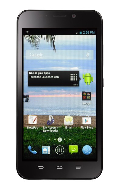 ZTE Quartz 5.5" Android Smartphone with Triple Minutes - Tracfone - New