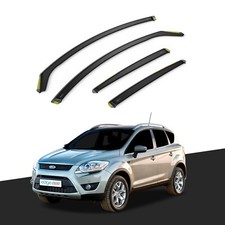 Ford Kuga MK1 2008-2012 5 Door SUV Wind Deflectors 4pc Tinted