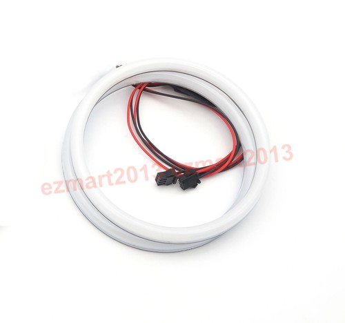 for Volvo S40 V50 08-12 headlight LED halo ring Demon eye DRL Devil lamp white - Picture 11 of 17