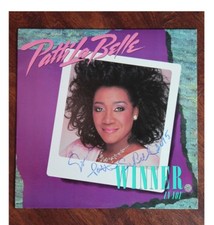 GFA Winner in You * PATTI LABELLE * Signed Used Record Album AD2 COA