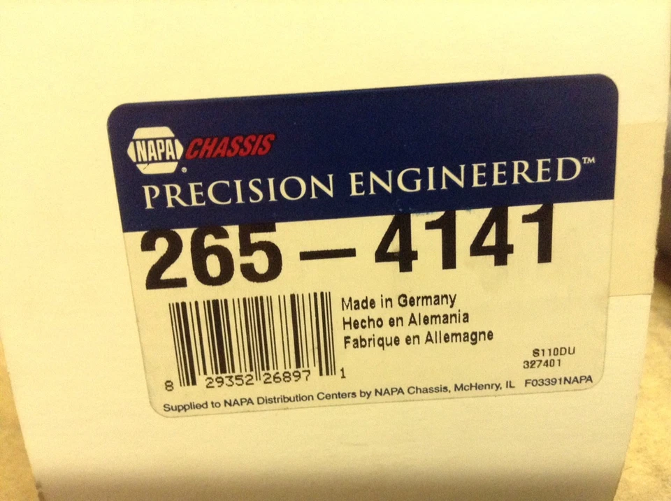 NUEVO NAPA 265-4141 Cantidad 1 Suspensión Puntal Parachoques Fuelle Goma Bota Trasera Foto 2 de 4