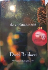 The Christmas Train by David Baldacci Small Hardcover Book Like New