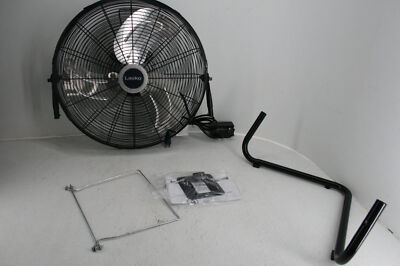 Lasko 20 Inch High Velocity Quick Mount Converts Floor to Wall Fan Black  711181826951 | eBay