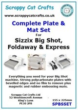 Complete Plate & Mat Set for Sizzix Big Shot, Express & Foldaway : SPBSSET