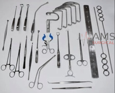 Tonsillectomy & Adenoidectomy 26 Pcs ENT Instruments Set German High Quality