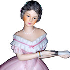 Lenox Fine Porcelain-Caroline Figurine-Great Fashions of History-Victorian-Rare — photo 2
