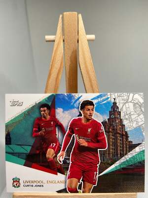 Curtis Jones - Our City Insert - Topps Liverpool Team Set 2022