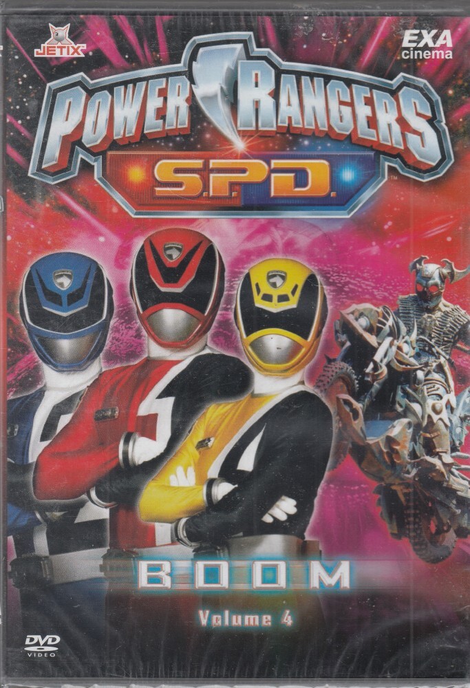 Boom - Power Rangers S.P.D. vol. 4 – DVD in Italiano