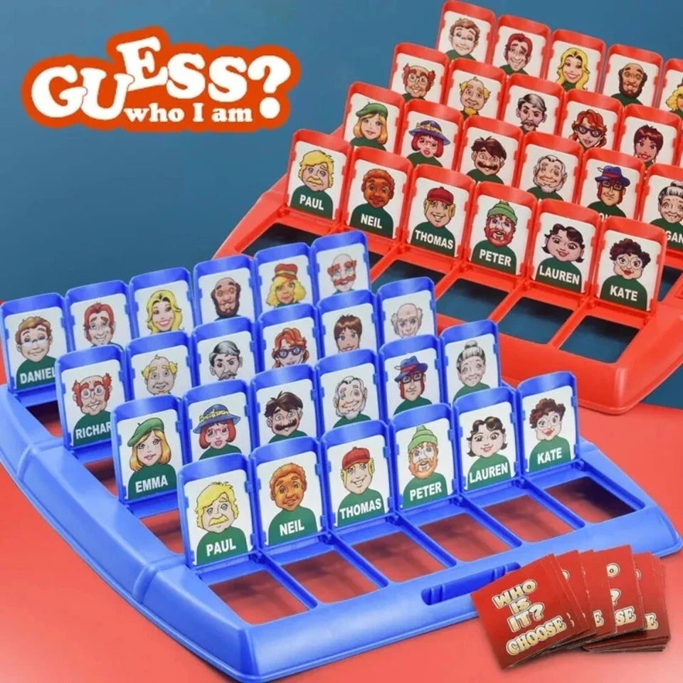 Guess Who? Classic Children's Mystery Board Game for 2 Players