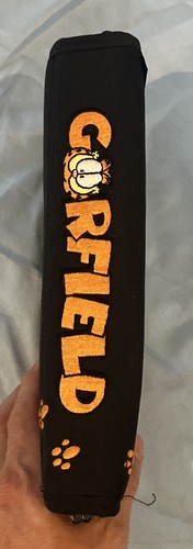 Vintage Garfield Mead Student Day Planer bestickte Pfotendrucke vorne & hinten - Bild 2 von 8