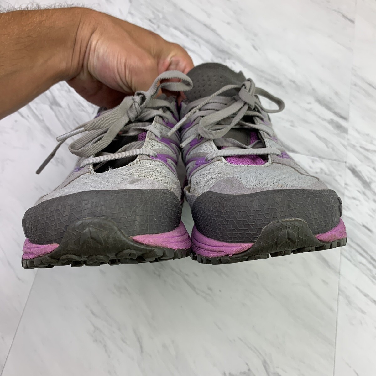 【THE NOTRH FACE】 SNEAKER SANDAL‐GRAYISH_LILAC Womens THE NORTH FACE (size 7)Gray Purple Ultra Endurance