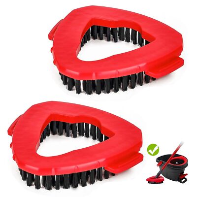 2 Pack Spin Mop Replacement Headsscrubber Mop Head Compatible For Oceda Easywrin