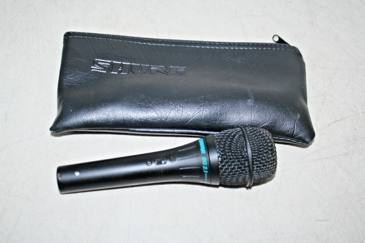 Shure BG 2.1 Dynamic Cardioid Low Z Impedance Microphone | eBay