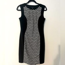 AB Studio Little Black Dress Size 8