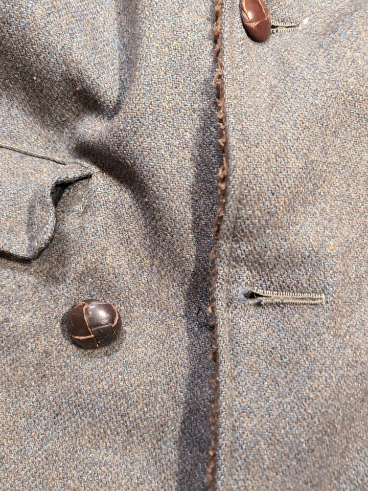 VTG Field and Stream Men's Mackinaw Sherpa Lined Wool Jacket Overcoat 40 - Image 3 of 4