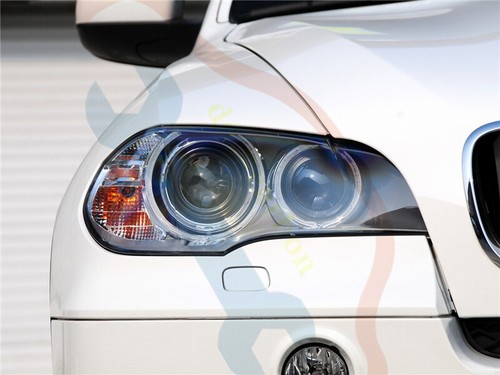 2Pcs For BMW X5 X5M E70 2007-2013 LH&RH Side Headlight Lens Cover+Sealant Glue - Picture 10 of 12