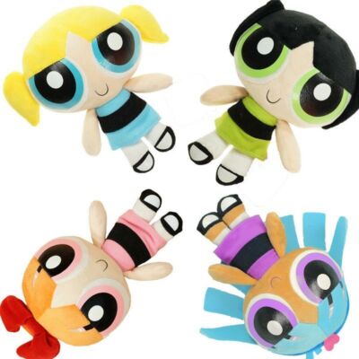 4PCS/Set Powerpuff Girl Doll The 1999 Cartoon Network Plush Toy Kid's Gift