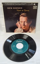 DICK HAYMES RAIN OR SHINE 45 RECORD SINGLE EAP2-713 CAPITOL RECORDS VINTAGE
