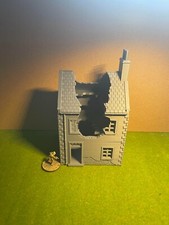 28mm 3D printed Destroyed Building for Wargaming, Bolt Action, WW2, B