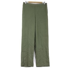 Alfred Dunner Women's Classic Fit Pull On Pants, Size: 12, Olive