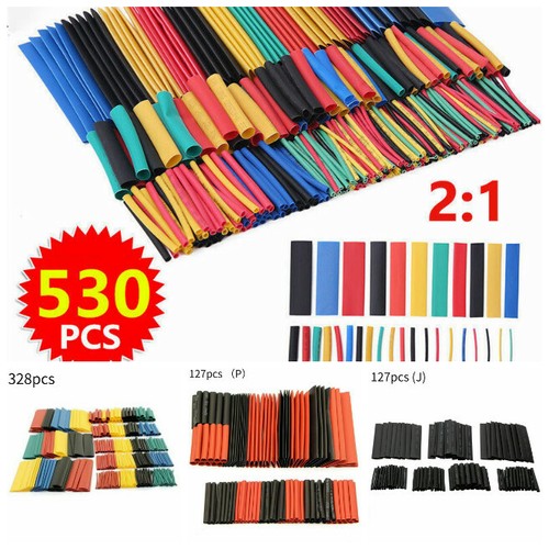 1m Heat Shrink Tube 125 Celsius Black Wire Wrap Cable Diameter 1.5mm E203950 | UK