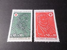 FRANCE - 1972 - yvert 1735/1736 - CROIX ROUGE - neufs**