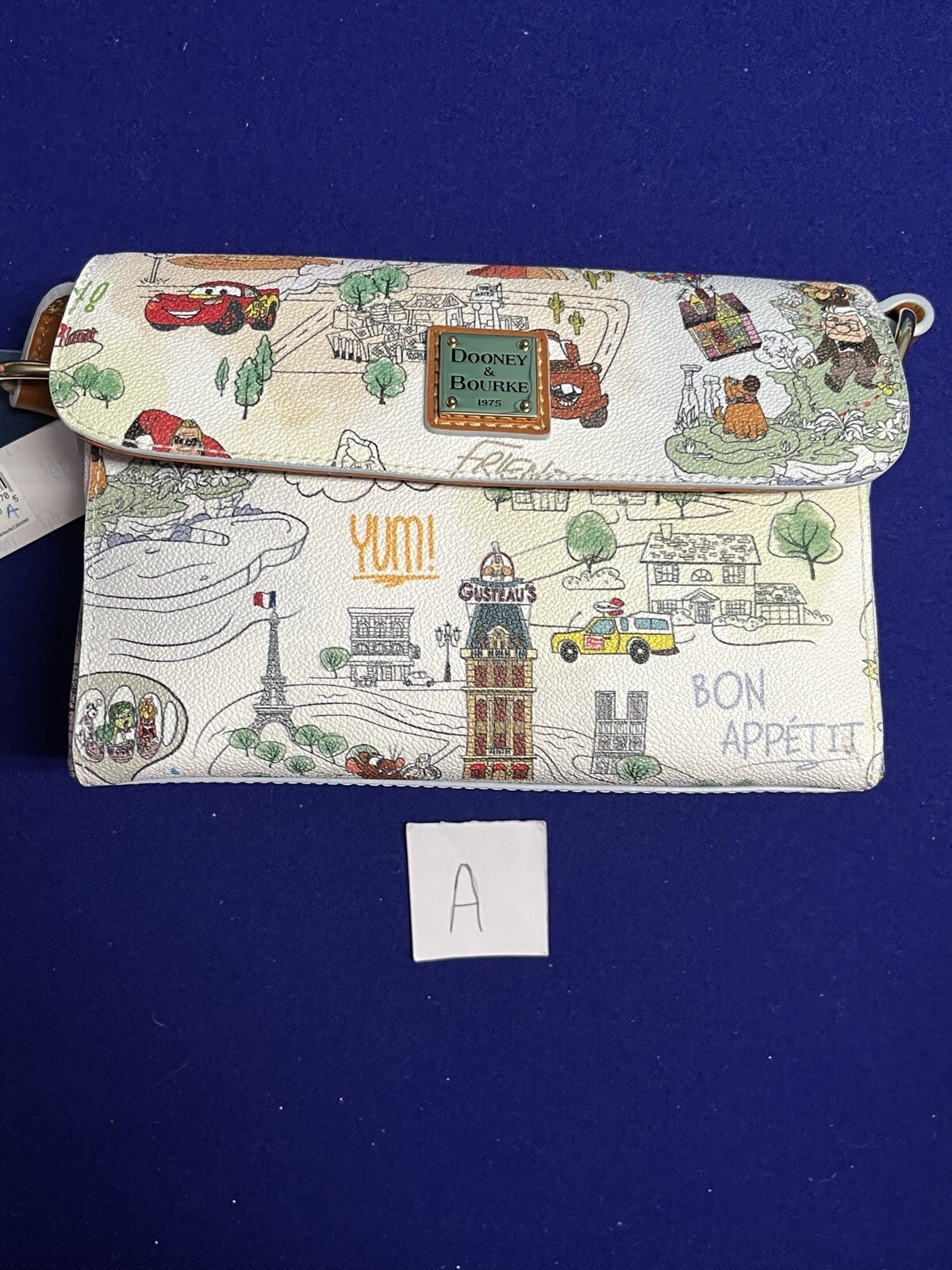 Disney Parks 2022 Pixar Up Ratatouille Toy Story Crossbody Dooney & Bourke PICK