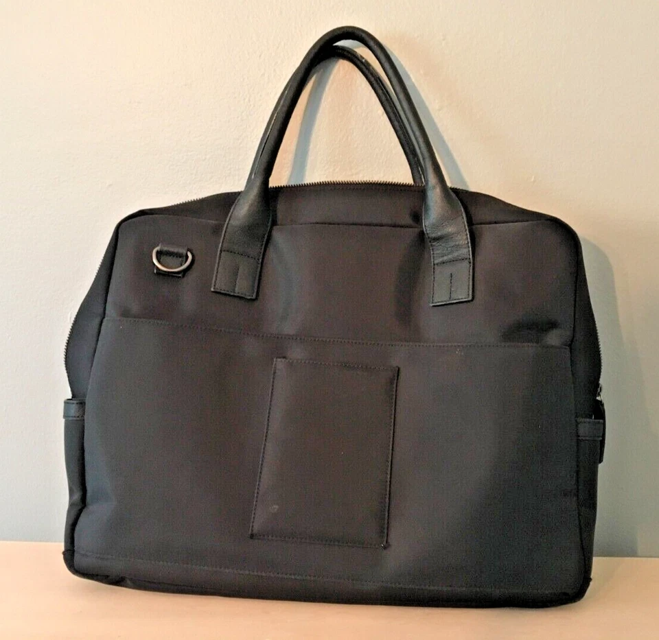 Maletín/mensajero/bolso para portátil Archer Brighton negro Foto 2 de 4