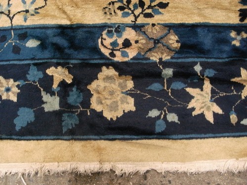 Antique Chinese Peking carpet 12x17ft (11'11" x 17''7) c. 1900 - Picture 4 of 9