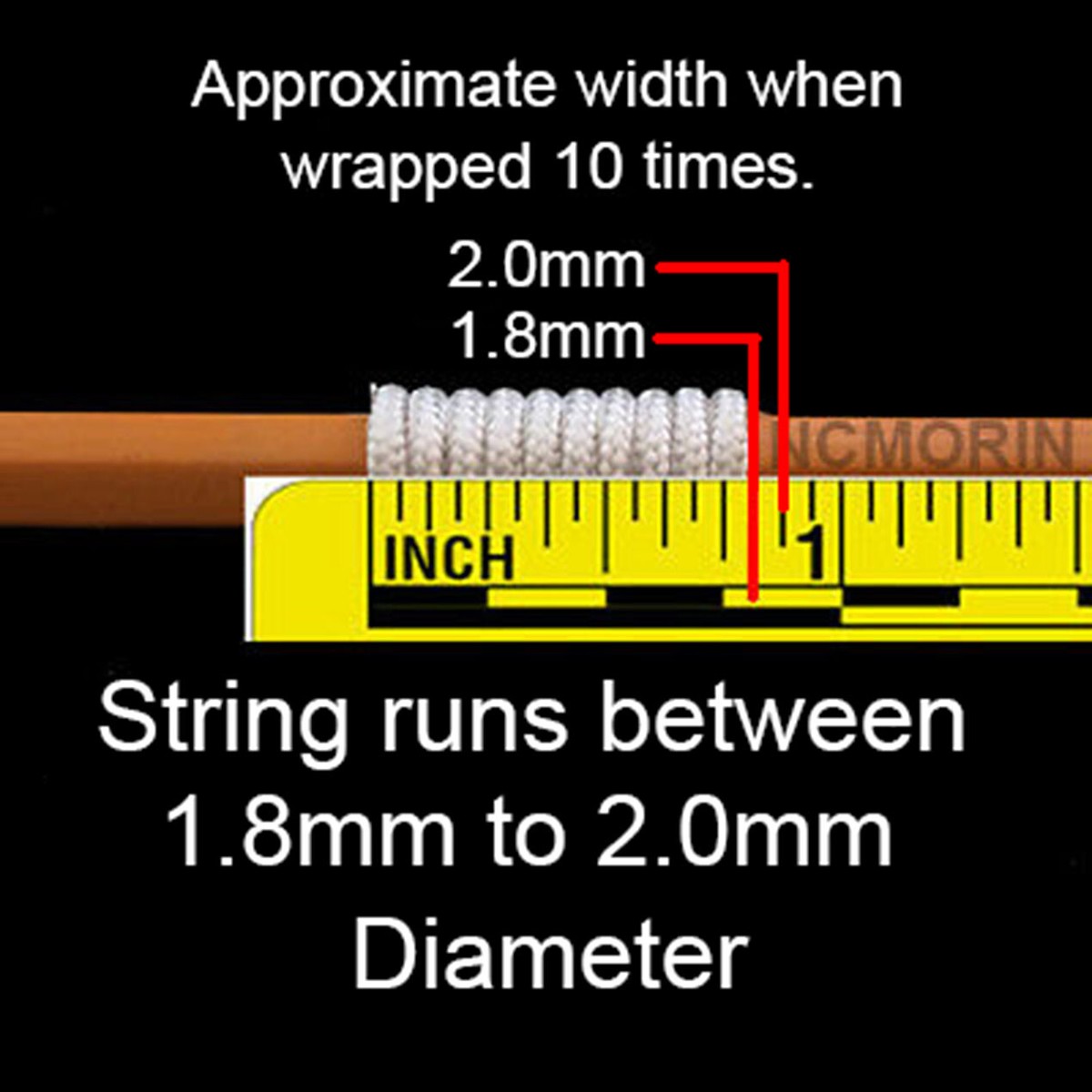 100-Foot Spool Of 1.4mm White Blind Cord/String For Horizontal & RV Blinds 9 thumbnail image