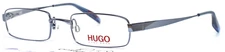 HUGO BOSS HG15592 BL Blue Womens Rectangle Full Rim Eyeglasses 49-19-140 B:25