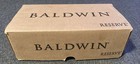 Baldwin Non-Turning Two-Sided Dummy Door Knob Set - FDTRATAR044 - Satin Brass