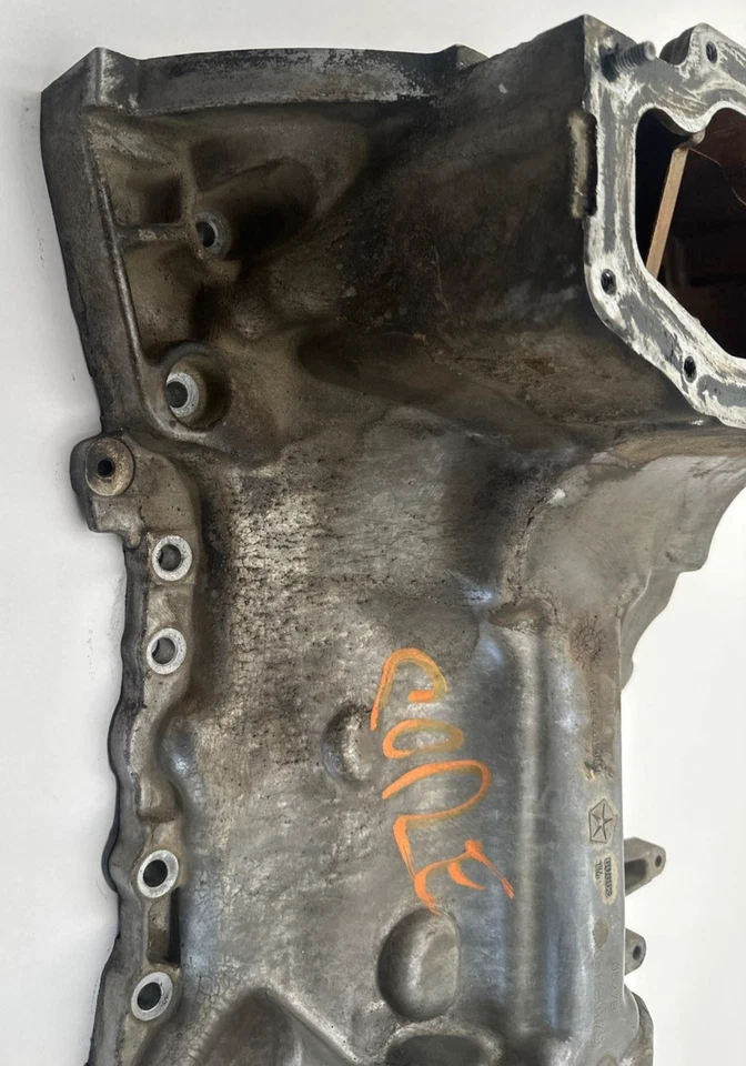 2013-2024 DODGE RAM PICKUP 1500 3.6L Oil Pan Upper OEM 68051598AC - Image 3 of 4