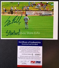 SAM FULD Signed One of A Kind 4x6 Peoria Chiefs CF Photo PSA/DNA Autograph 1/1