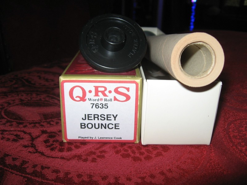 Jersey Bounce - QRS Player Piano Roll #7635: Hear It Play!
