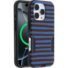 OtterBox iPhone 16 Pro Only Commuter Case Built-In MagSafe -Cobalt Espresso