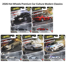 The 2026 Hot Wheels Premium Car Culture MODERN CLASSICS SET OF 5 - NEW